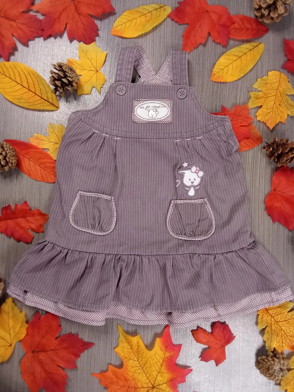 Robe à bretelles Kimbaloo 12 mois